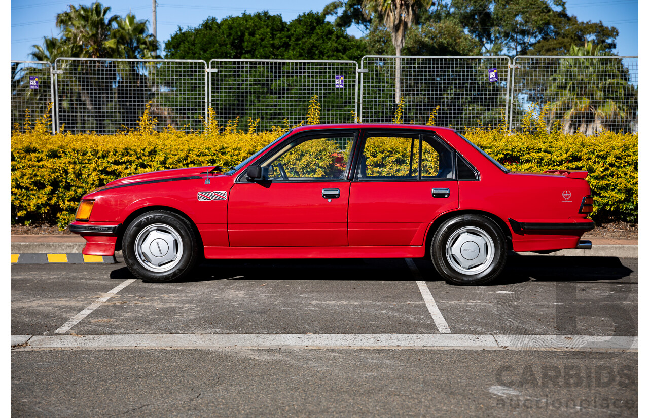 9/1981 Holden VH Commodore SL (Genuine 184 Package) 4d Sedan Maranello Red V8 4.2L - HDT SS Replica
