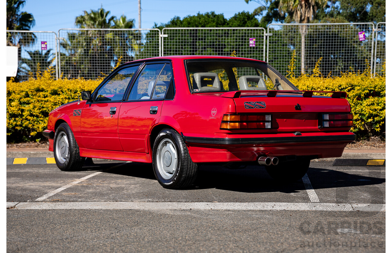 9/1981 Holden VH Commodore SL (Genuine 184 Package) 4d Sedan Maranello Red V8 4.2L - HDT SS Replica