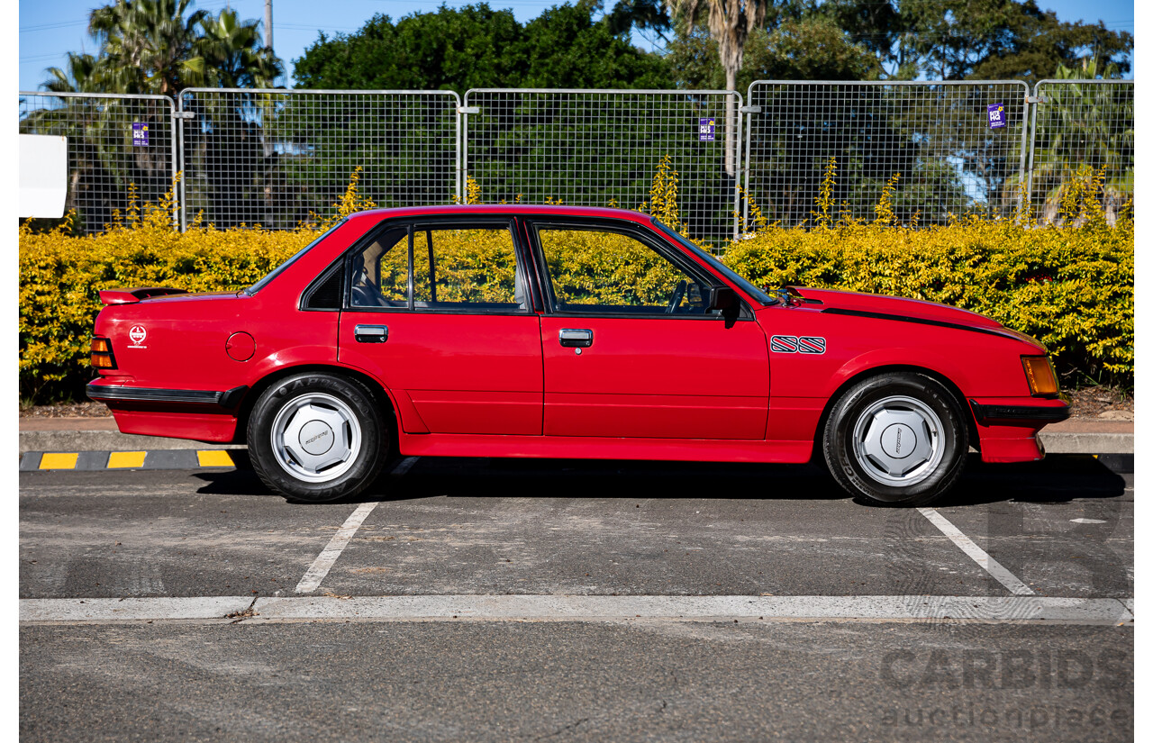 9/1981 Holden VH Commodore SL (Genuine 184 Package) 4d Sedan Maranello Red V8 4.2L - HDT SS Replica