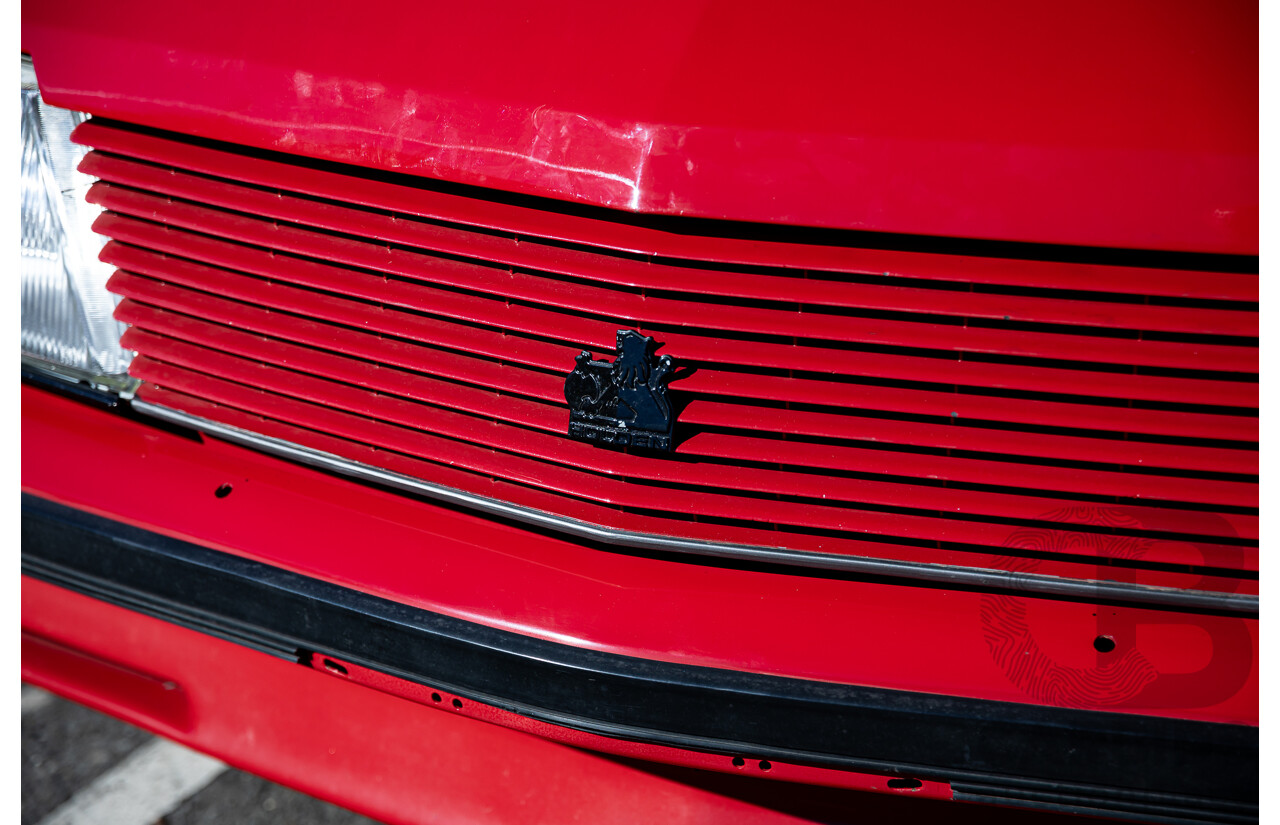 9/1981 Holden VH Commodore SL (Genuine 184 Package) 4d Sedan Maranello Red V8 4.2L - HDT SS Replica