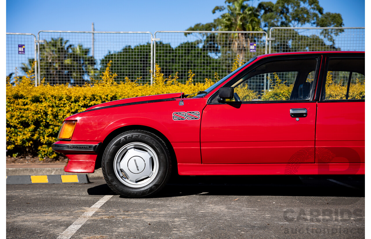 9/1981 Holden VH Commodore SL (Genuine 184 Package) 4d Sedan Maranello Red V8 4.2L - HDT SS Replica