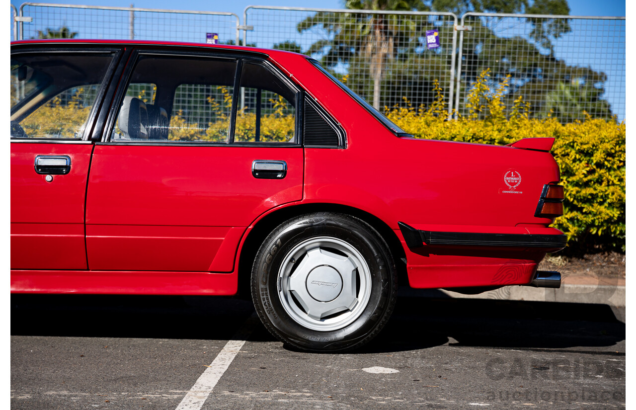 9/1981 Holden VH Commodore SL (Genuine 184 Package) 4d Sedan Maranello Red V8 4.2L - HDT SS Replica
