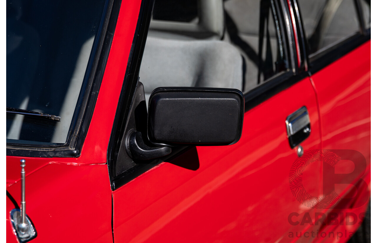 9/1981 Holden VH Commodore SL (Genuine 184 Package) 4d Sedan Maranello Red V8 4.2L - HDT SS Replica