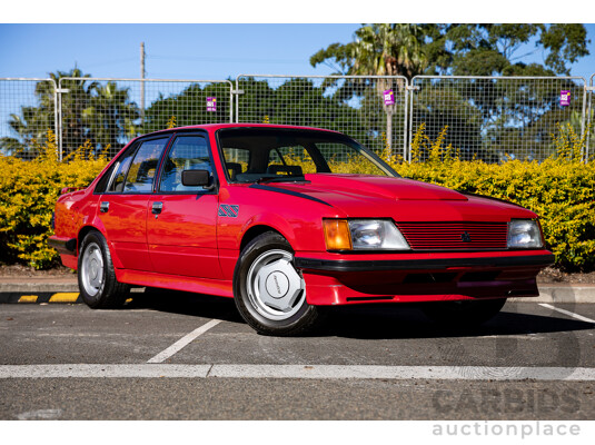 9/1981 Holden VH Commodore SL (Genuine 184 Package) 4d Sedan Maranello Red V8 4.2L - HDT SS Replica