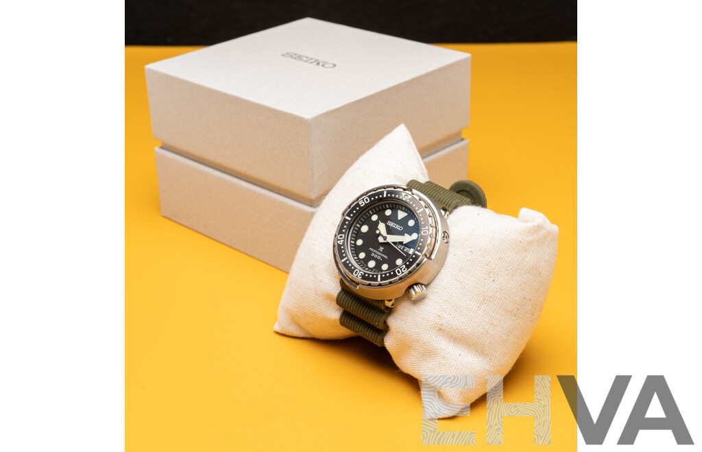 Seiko Marine Master 'Tuna' 47.7mm Professional Divers Watch, Made in Japan, Model SBBN045