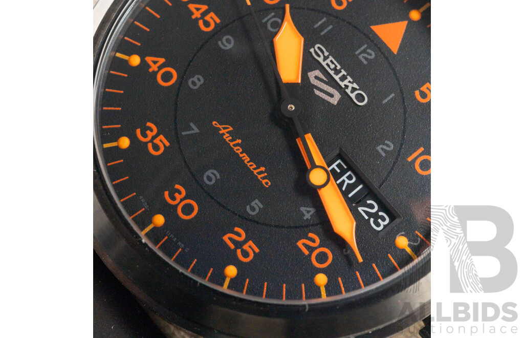 Seiko 5 Sports Field Series Automatic 39.4mm Watch, Model SRPH33
