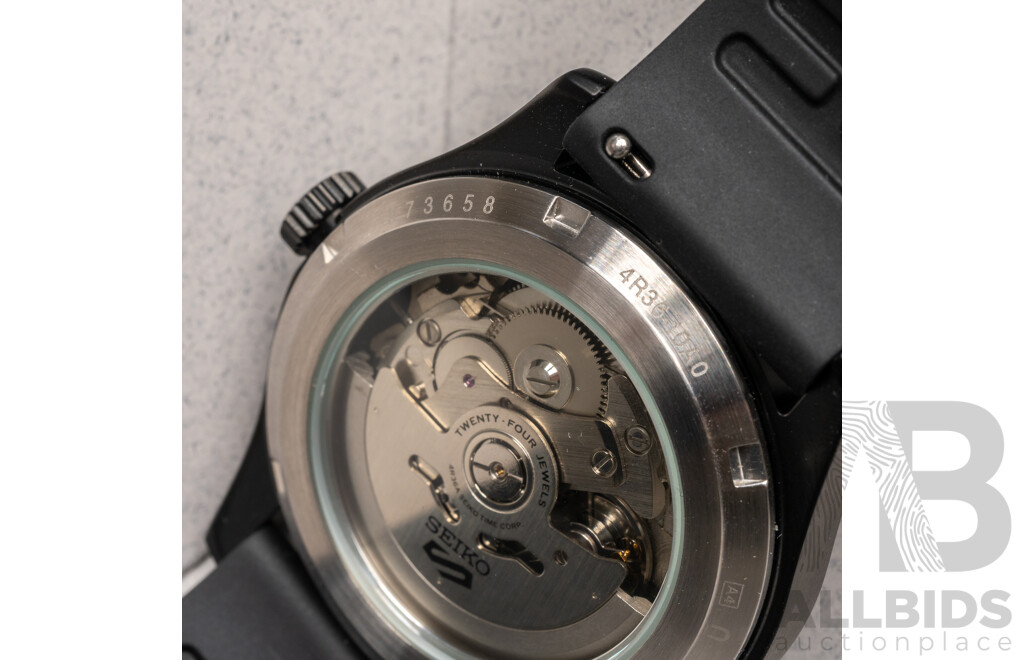 Seiko 5 Sports Field Series Automatic 39.4mm Watch, Model SRPH33