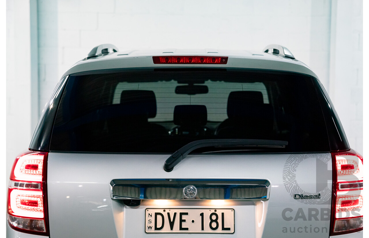 08/2017 Holden Captiva 7 LTZ (AWD) CG MY18 4d Wagon Nitrate Silver Metallic Turbo Diesel 2.2L