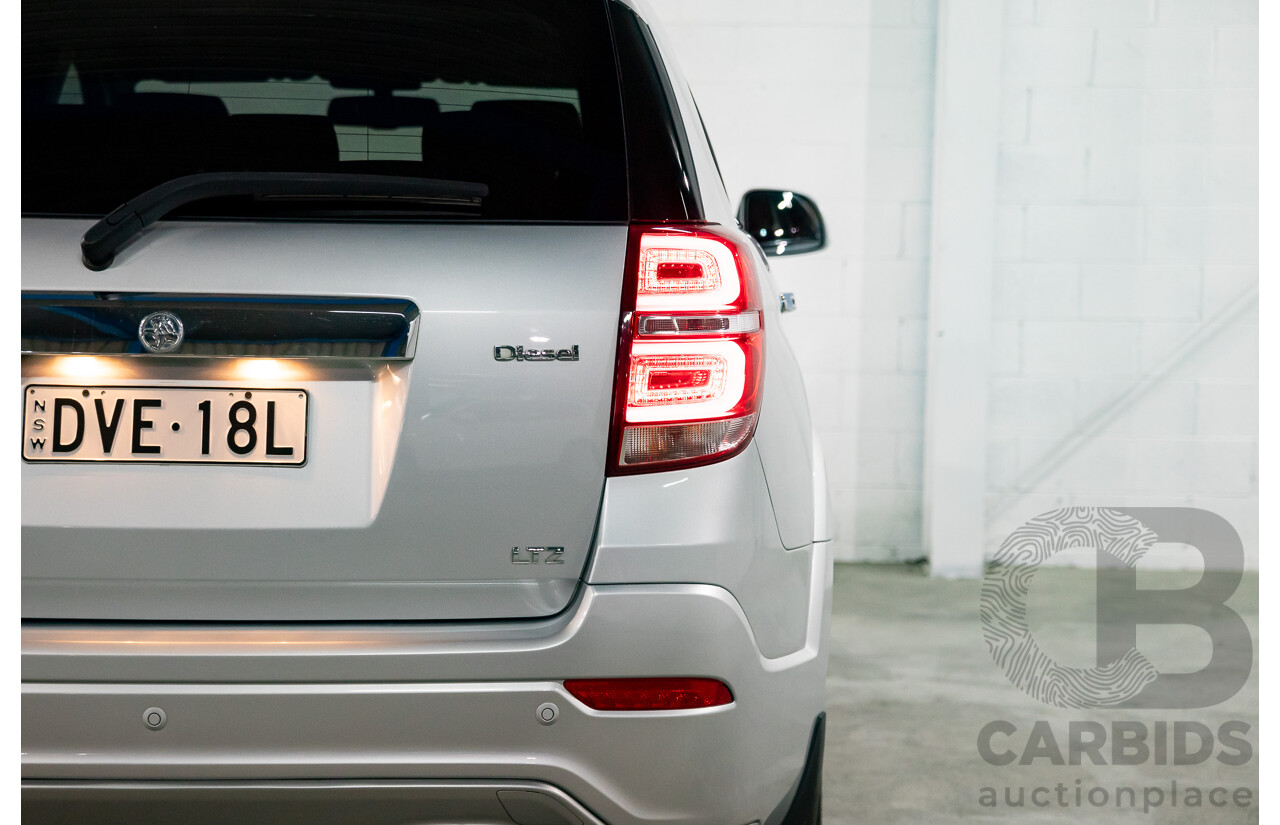 08/2017 Holden Captiva 7 LTZ (AWD) CG MY18 4d Wagon Nitrate Silver Metallic Turbo Diesel 2.2L
