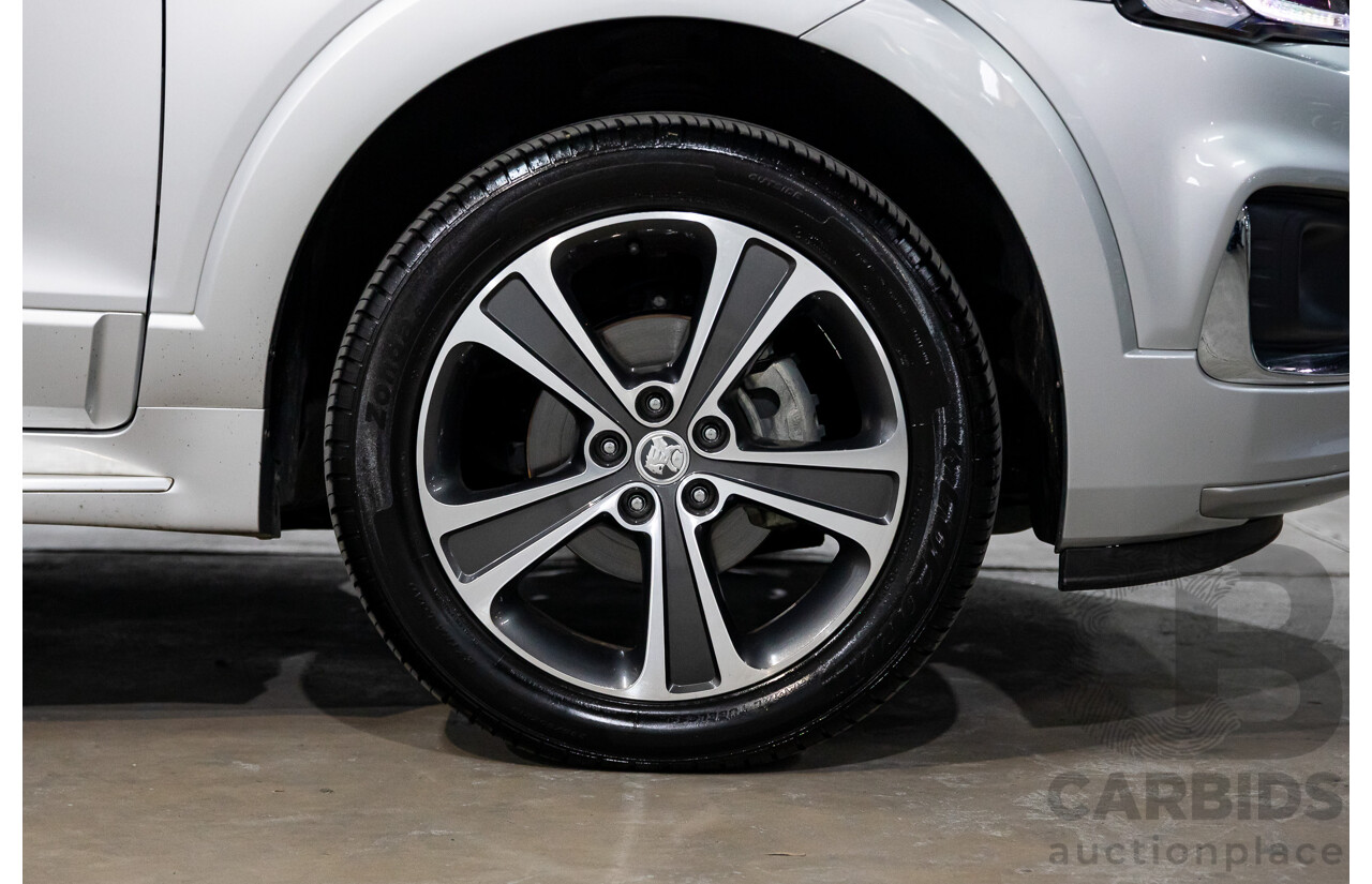 08/2017 Holden Captiva 7 LTZ (AWD) CG MY18 4d Wagon Nitrate Silver Metallic Turbo Diesel 2.2L