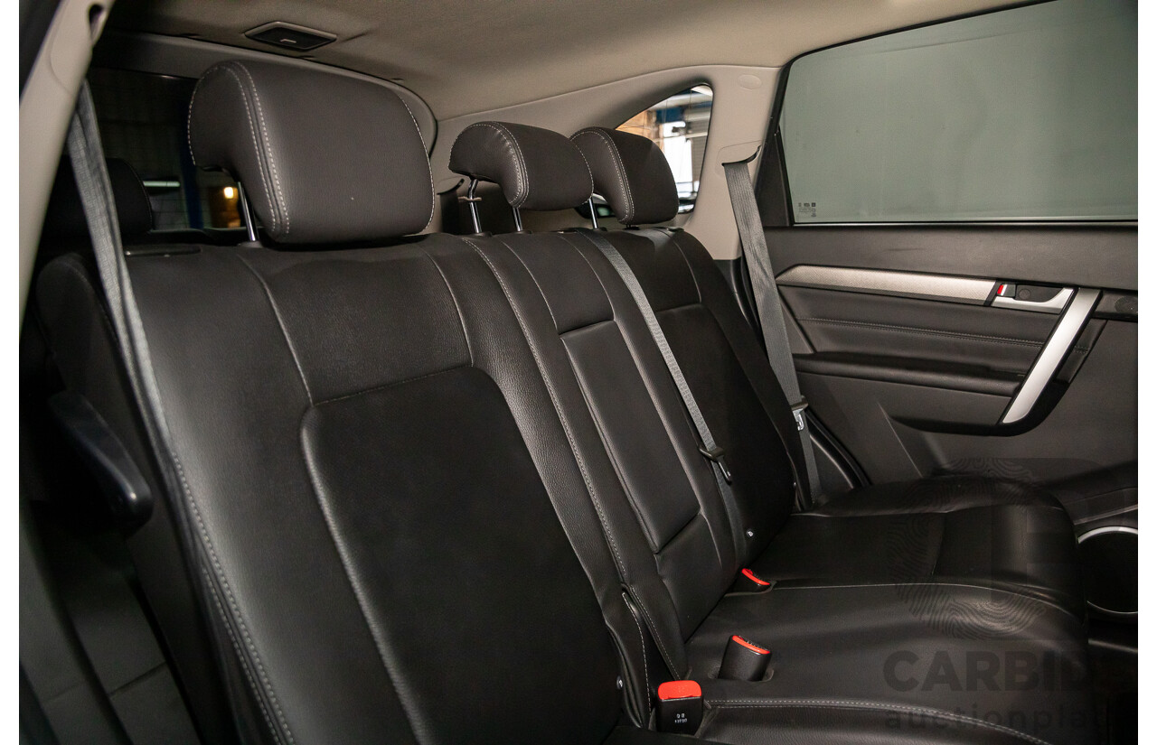 08/2017 Holden Captiva 7 LTZ (AWD) CG MY18 4d Wagon Nitrate Silver Metallic Turbo Diesel 2.2L