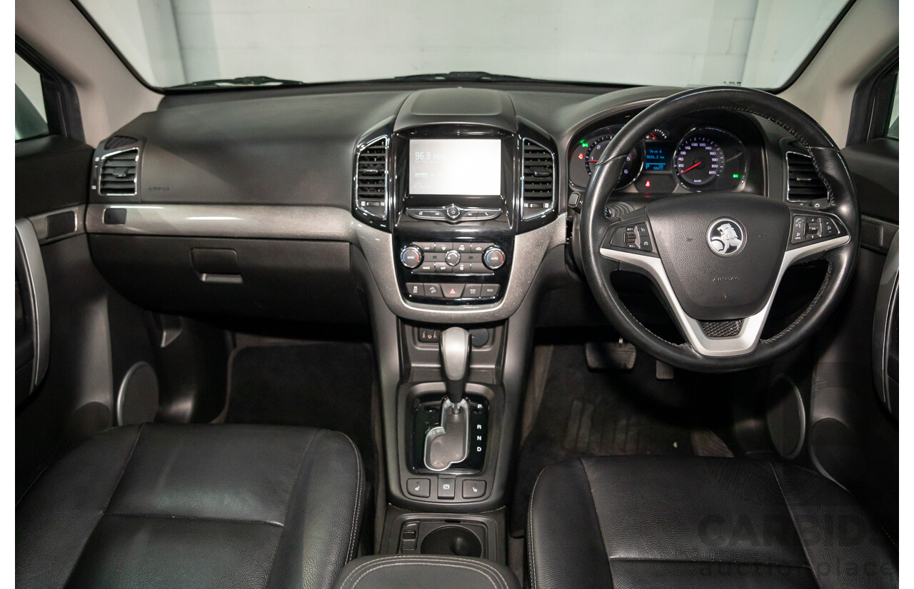 08/2017 Holden Captiva 7 LTZ (AWD) CG MY18 4d Wagon Nitrate Silver Metallic Turbo Diesel 2.2L
