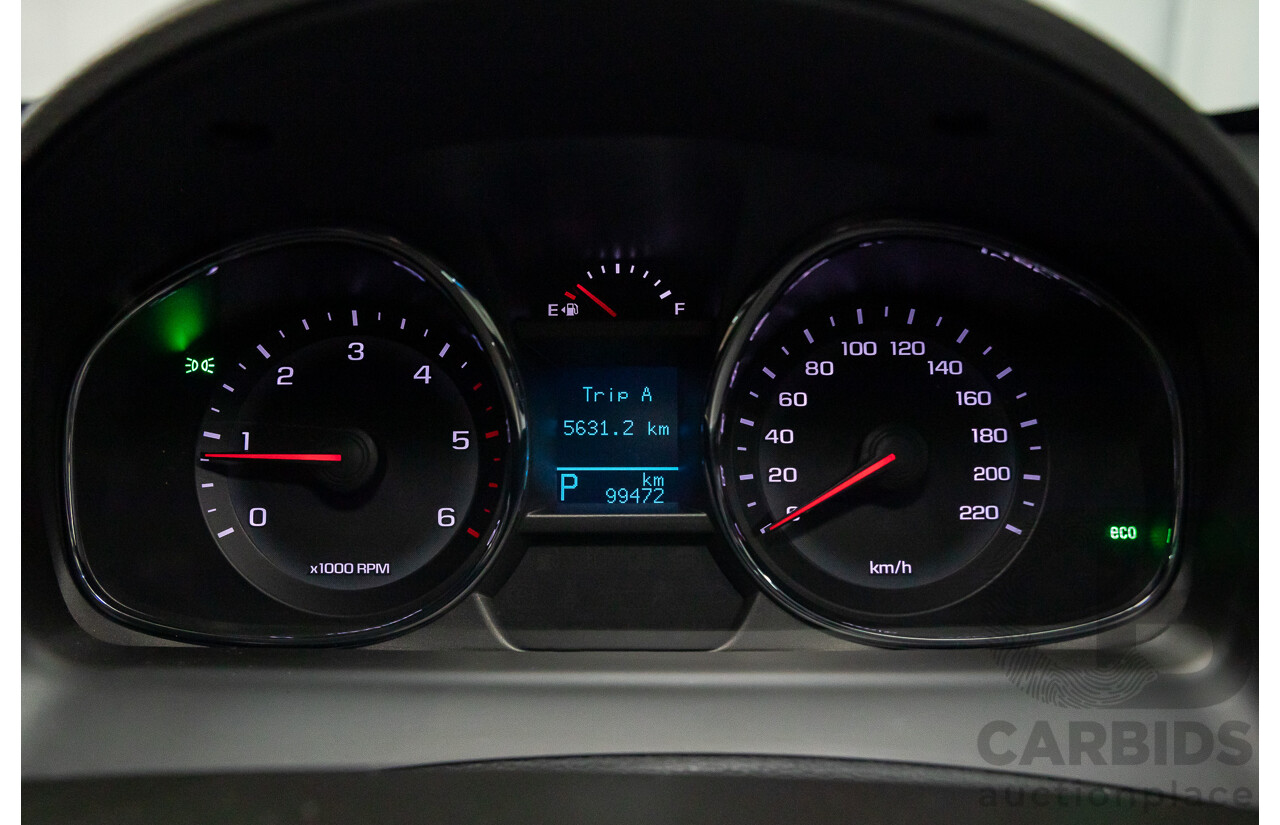 08/2017 Holden Captiva 7 LTZ (AWD) CG MY18 4d Wagon Nitrate Silver Metallic Turbo Diesel 2.2L