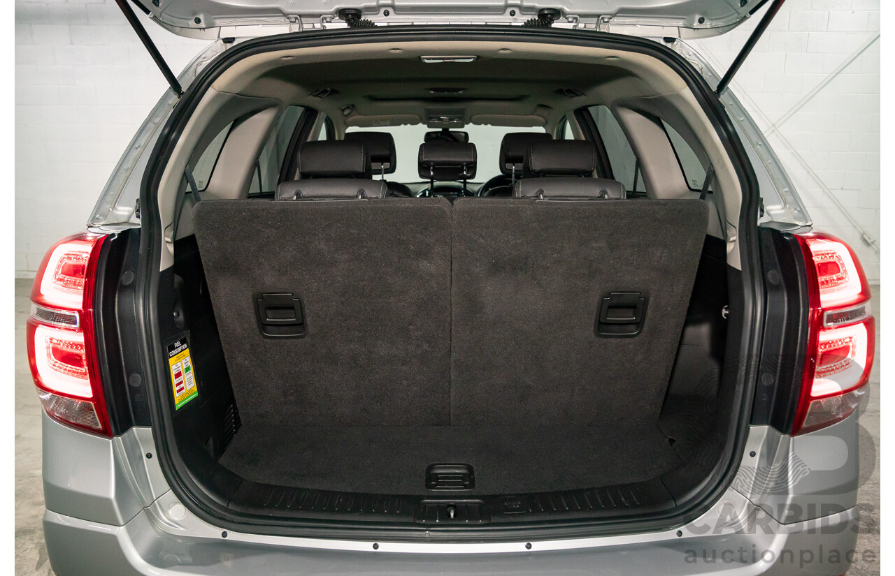 08/2017 Holden Captiva 7 LTZ (AWD) CG MY18 4d Wagon Nitrate Silver Metallic Turbo Diesel 2.2L