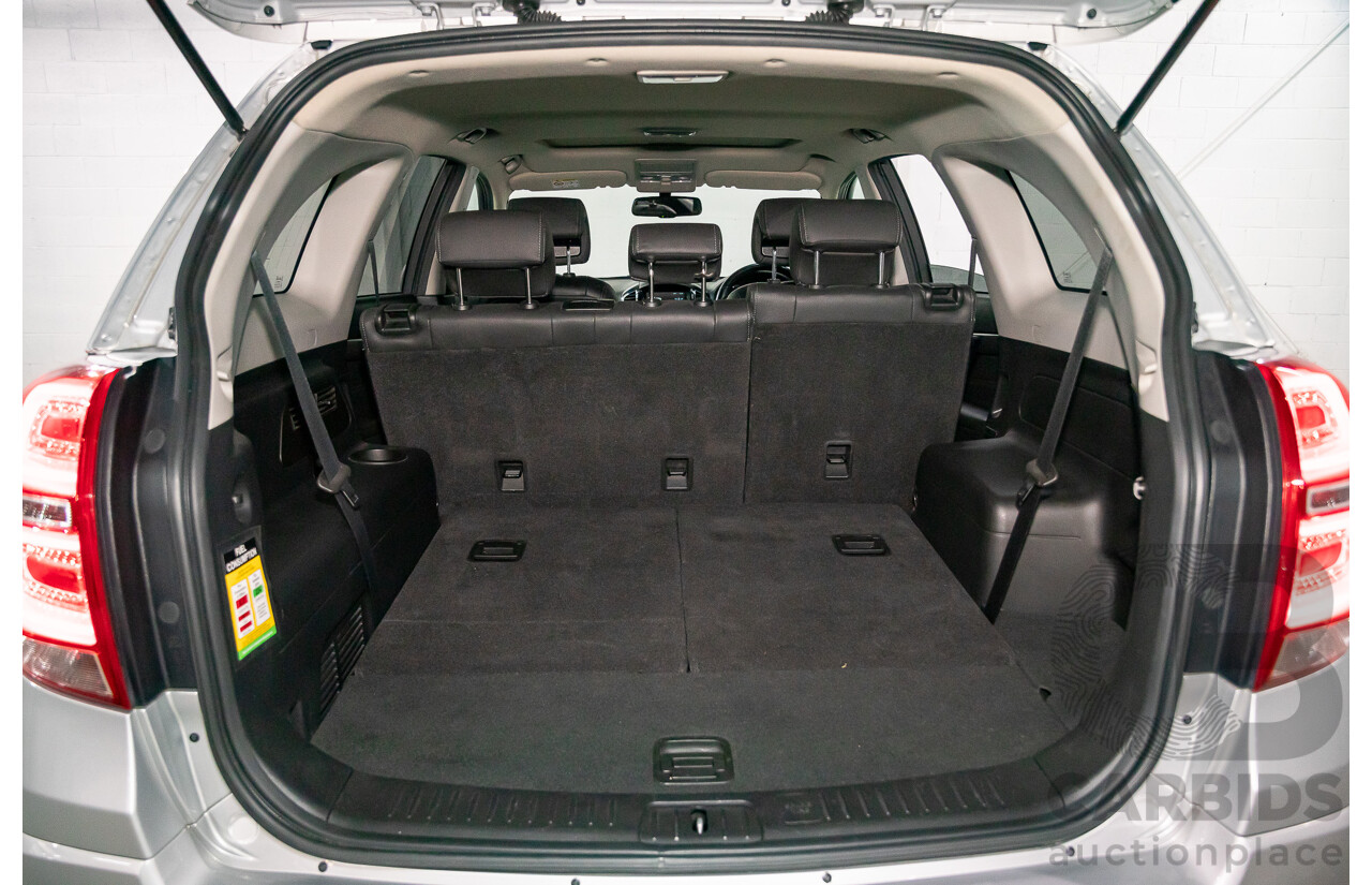 08/2017 Holden Captiva 7 LTZ (AWD) CG MY18 4d Wagon Nitrate Silver Metallic Turbo Diesel 2.2L