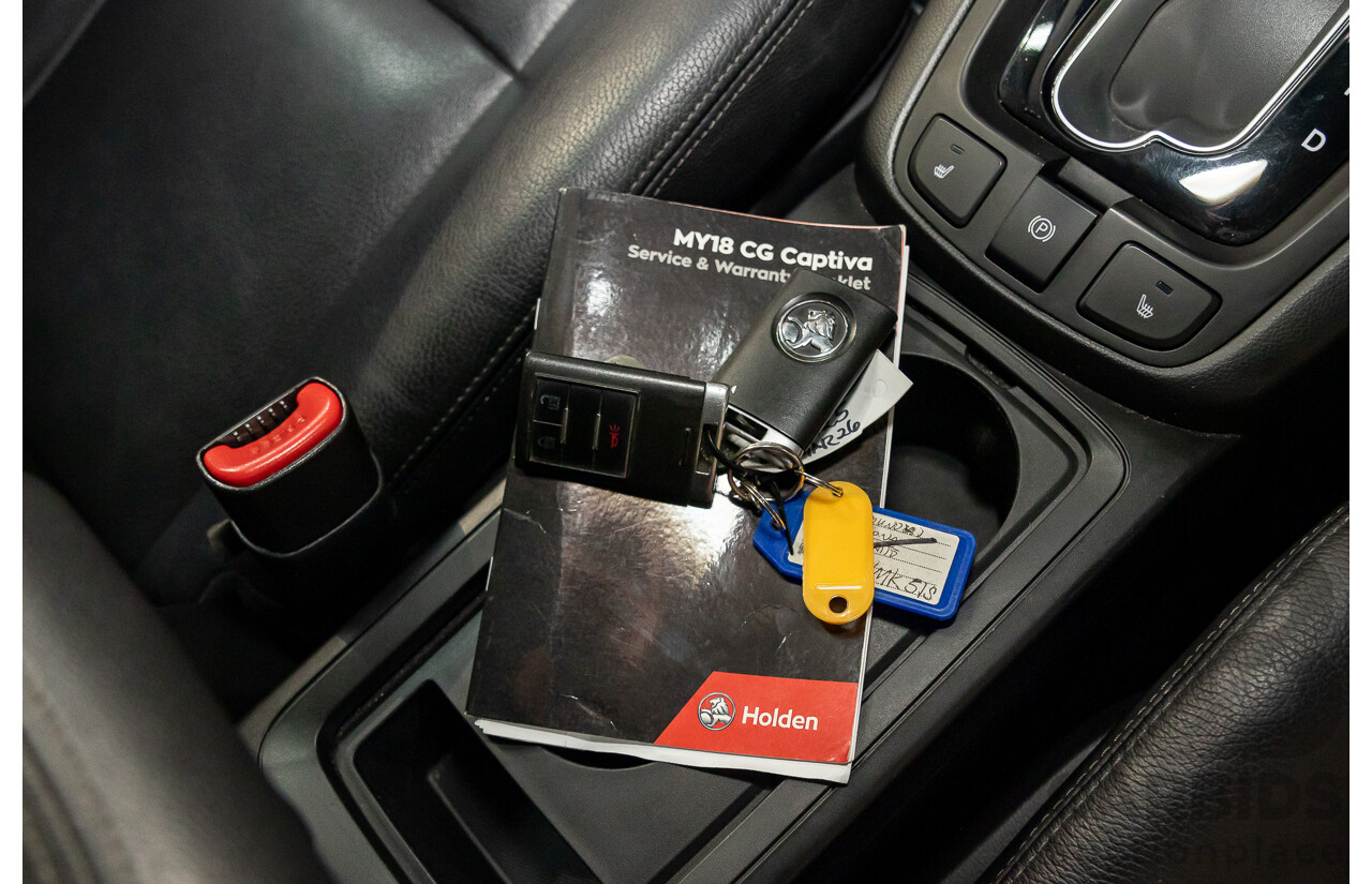08/2017 Holden Captiva 7 LTZ (AWD) CG MY18 4d Wagon Nitrate Silver Metallic Turbo Diesel 2.2L