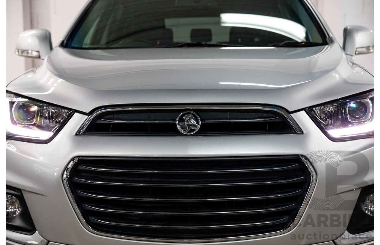 08/2017 Holden Captiva 7 LTZ (AWD) CG MY18 4d Wagon Nitrate Silver Metallic Turbo Diesel 2.2L