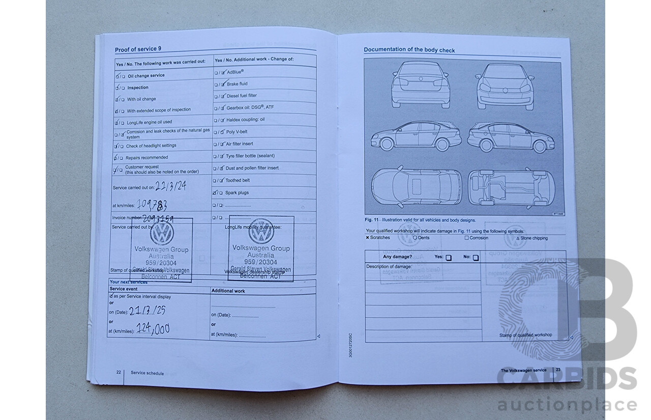9/2015 Volkswagen Golf 92 TSI Trendline AU MY16 5d Hatchback White 1.4L