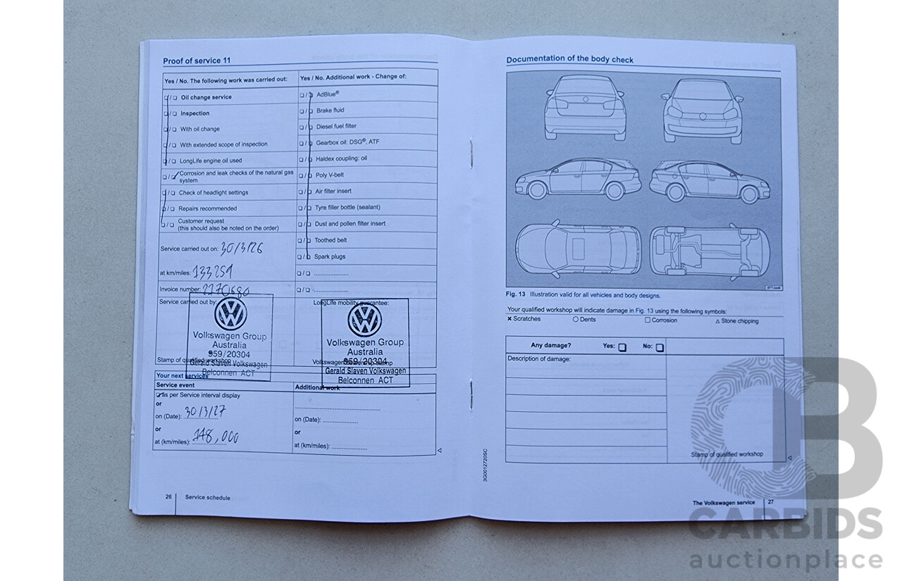 9/2015 Volkswagen Golf 92 TSI Trendline AU MY16 5d Hatchback White 1.4L