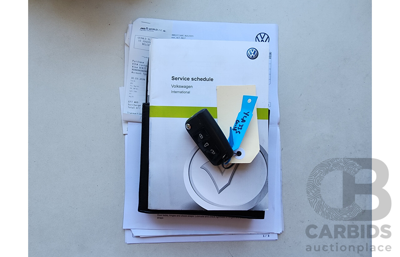 9/2015 Volkswagen Golf 92 TSI Trendline AU MY16 5d Hatchback White 1.4L