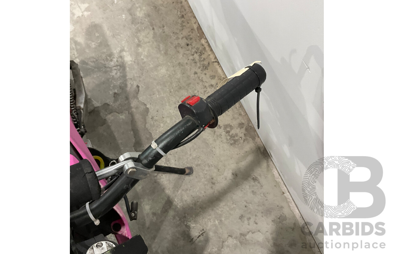 Pink Off-road Drit Bike