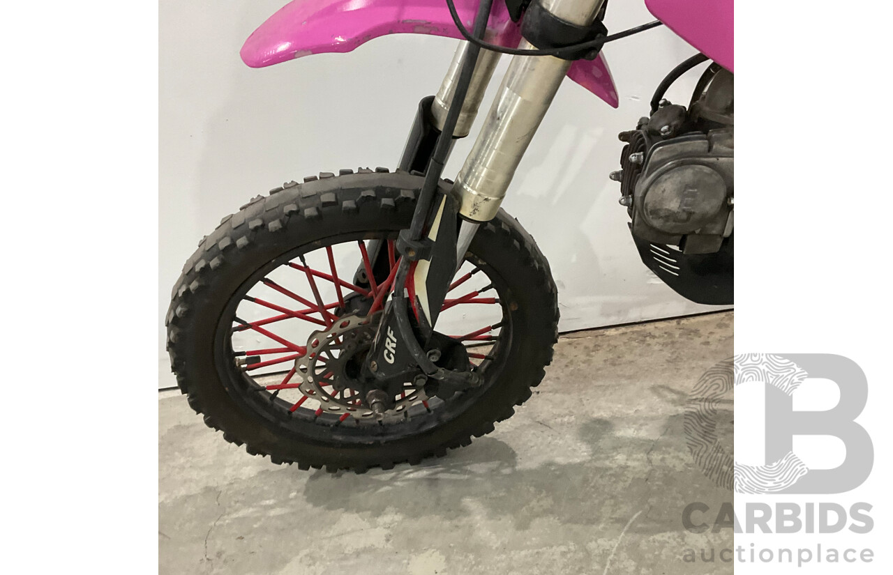 Pink Off-road Drit Bike