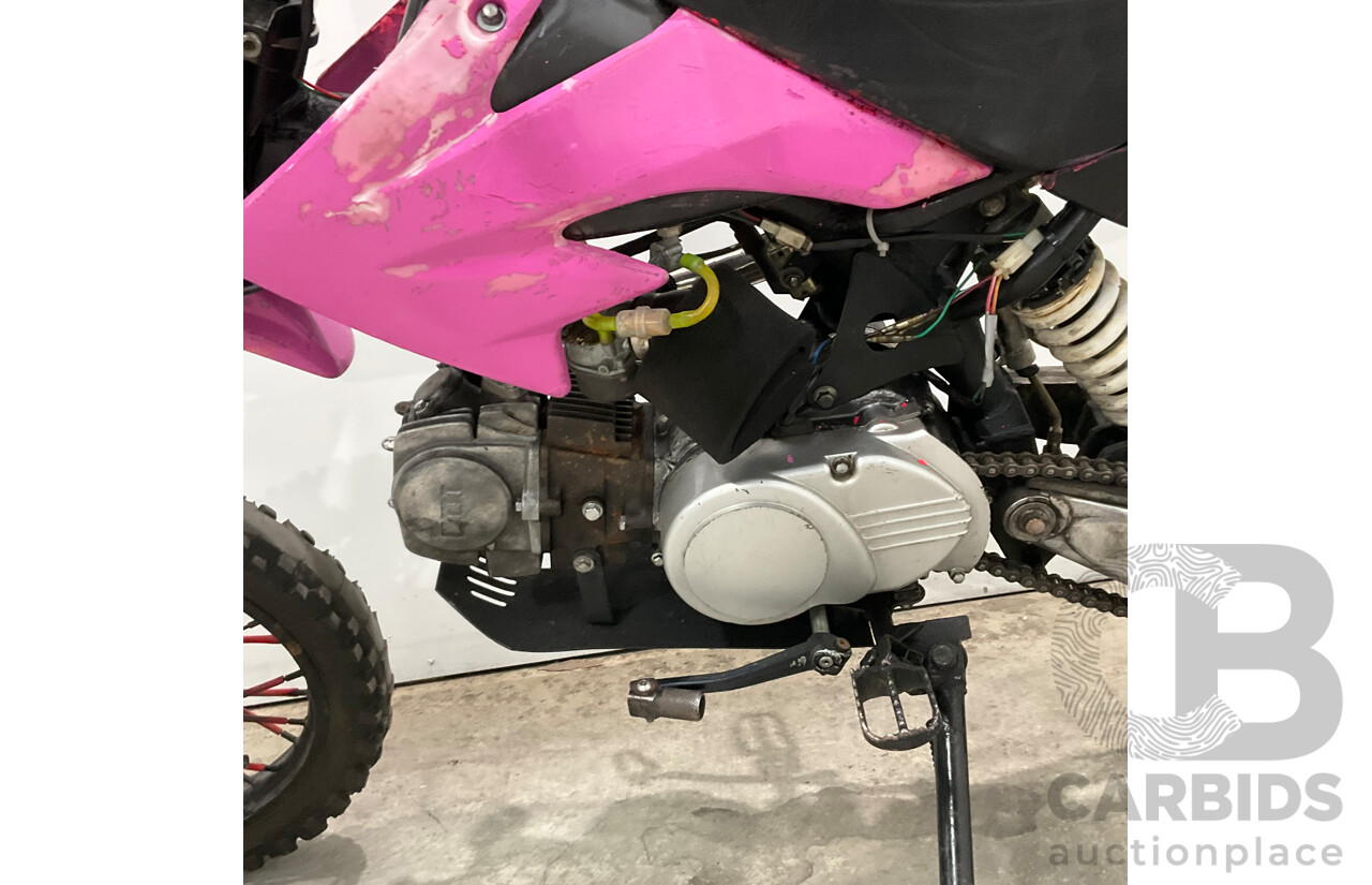 Pink Off-road Drit Bike