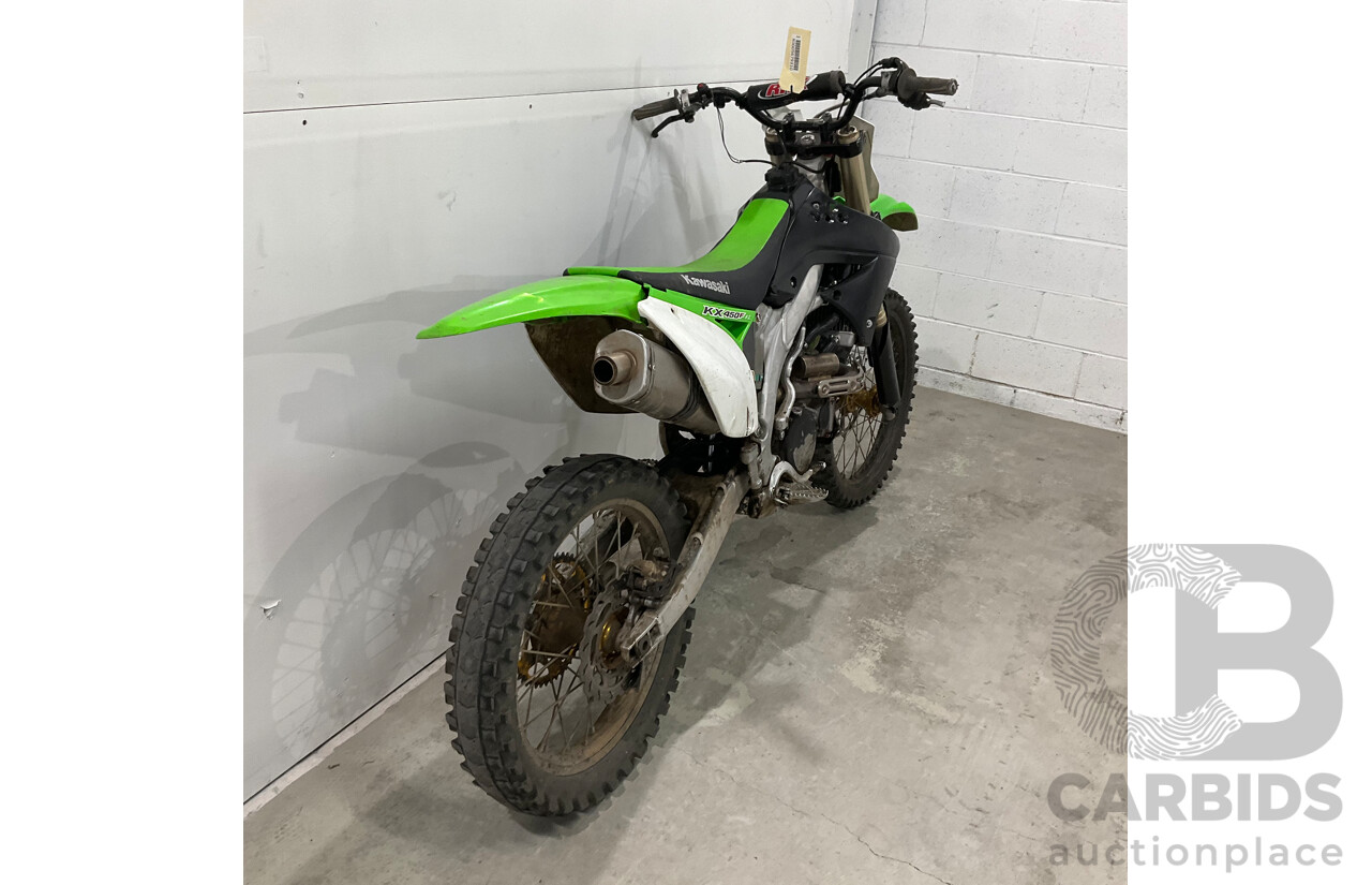 2010 Kawasaki KX450 Dirt Bike
