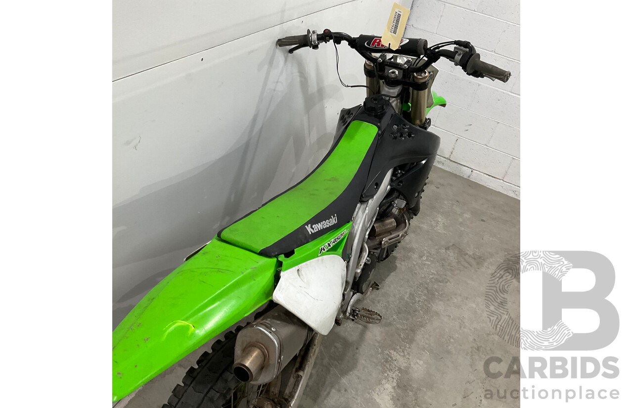 2010 Kawasaki KX450 Dirt Bike