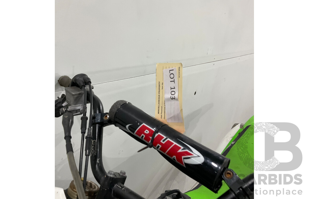2010 Kawasaki KX450 Dirt Bike