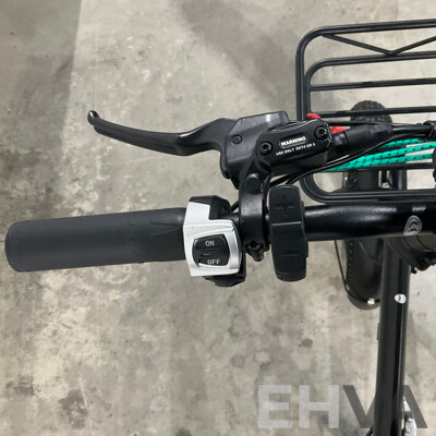 Black Foldable E-bike