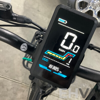 Black Foldable E-bike