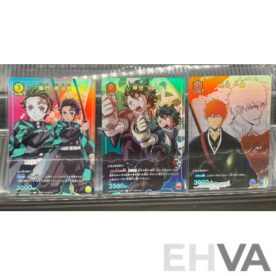 Collection of Bleach / Union Arena Trading Cards