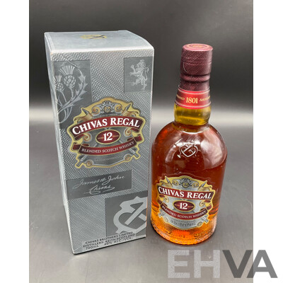 Case of Chivas Regal 12 Years Blended Scotch Whisky 700ml (6 Bottles)