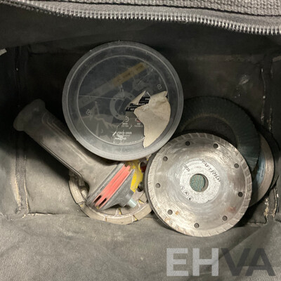 Bosch GWS- 18V-15P Cordless Angle Grinder with Assorted Accessories