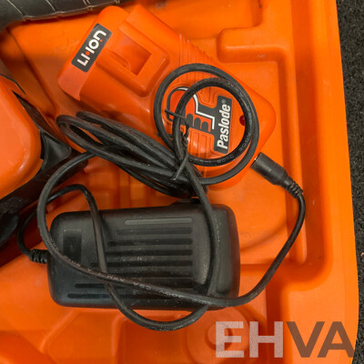 PASSLODE 30 Degree Framing Nailer with Two Batteries and Battery Charger
