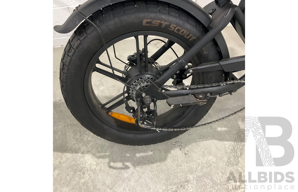 ZYLOYTY Fat Tyre E-bike
