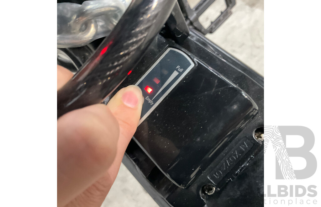 Black Foldable E-bike