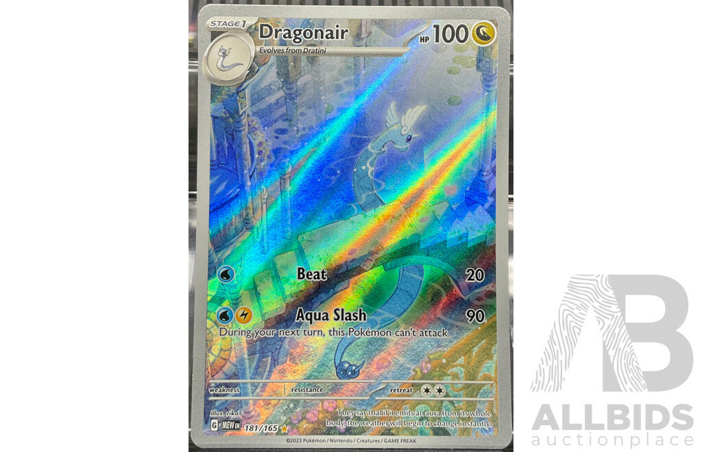 2023 Pokémon 181/165 Dragonair & 205/197 Scizor & 194/193 Heracross Illustration Card - Lot of 3