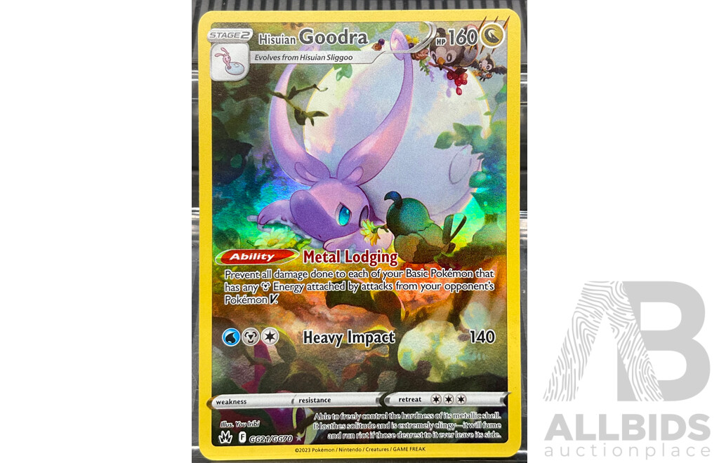 2022 TG05/TG30 Zekrom & 2023 GG29/GG70 Bidoof & GG21/GG70 Hisuian Goodra Illustration Card (EN) - Lot of 3