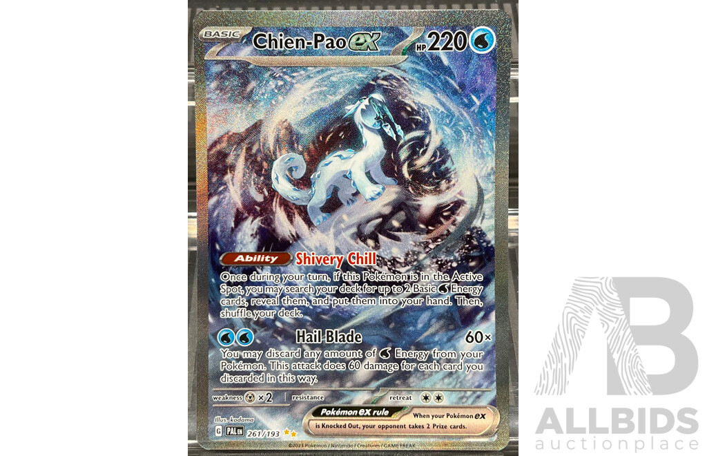 2023 Pokémon 261/193 Chien-Pao Illustration Cards (EN)