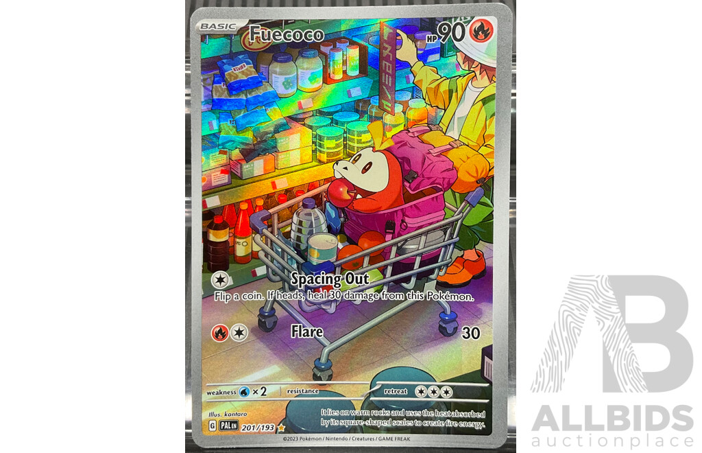 2023 Pokémon 201/193 Fuecoco Illustration Cards (EN)