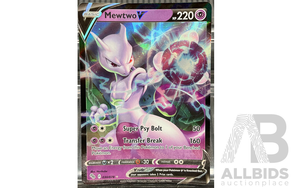 Collection of Pokémon Mewtwo Trading Card Game (EN & JP) - Lot of 3