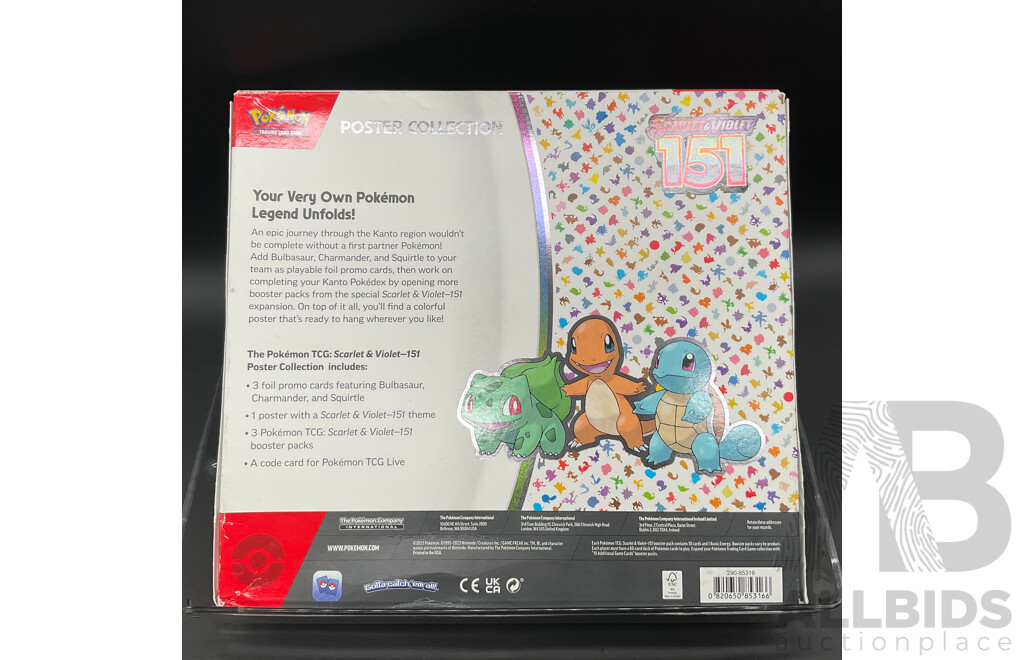 Pokémon Scarlet & Violet 151 Poster Collection