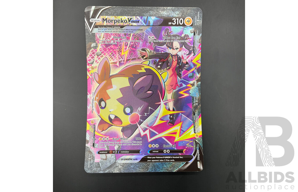 Pokemon V TCG Collection Includes Two Jumbo and V-Union (EN) - Lot of 19