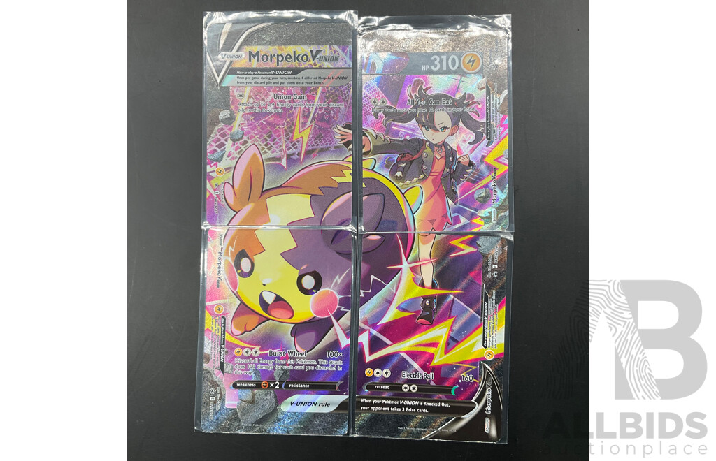 Pokemon V TCG Collection Includes Two Jumbo and V-Union (EN) - Lot of 19