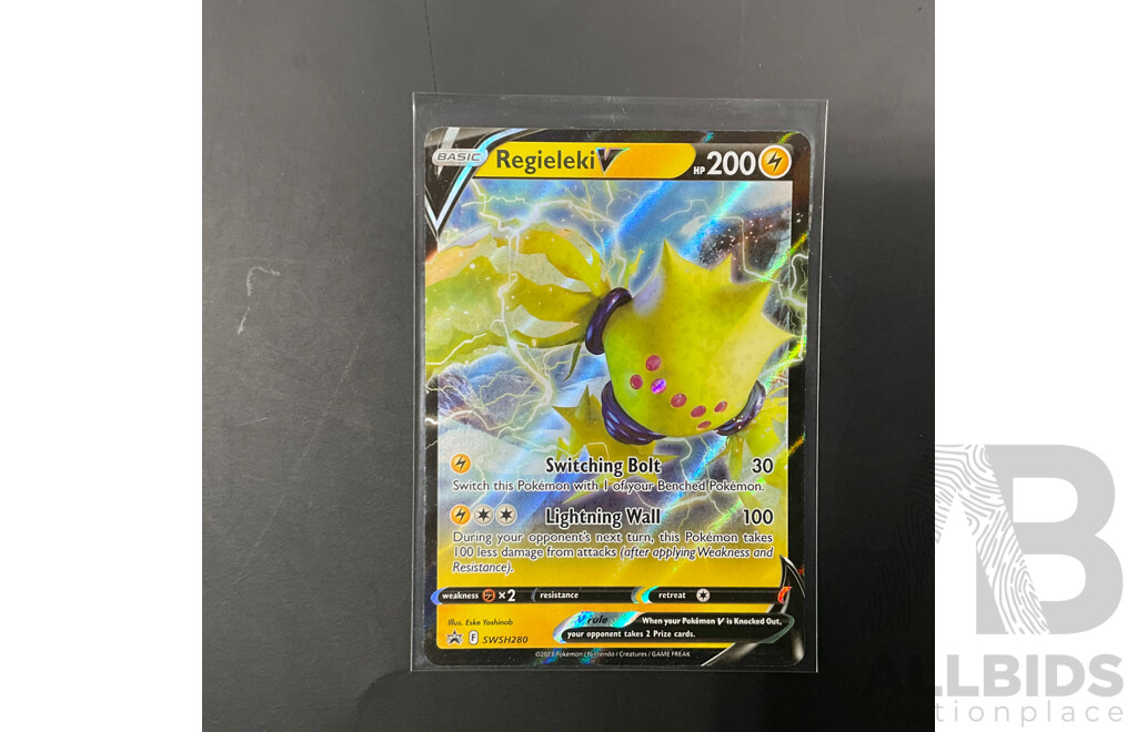 Pokemon V TCG Collection Includes Two Jumbo and V-Union (EN) - Lot of 19