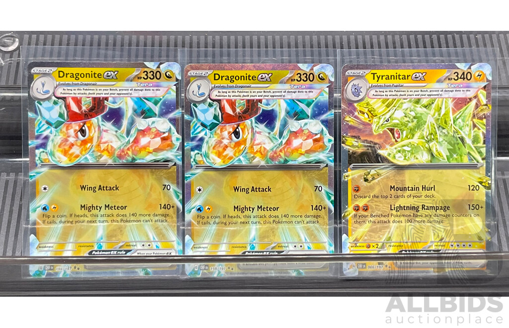 Pokemon Ex TCG English Collection Includes Jumbo Card, Pikachu, Charizard, Gyarados and More - Lot of 12