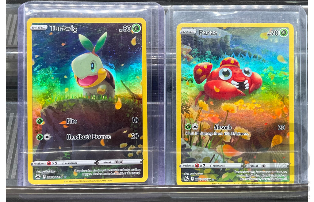 Collection of Seven English Pokemon Trainer & Illustration Cards