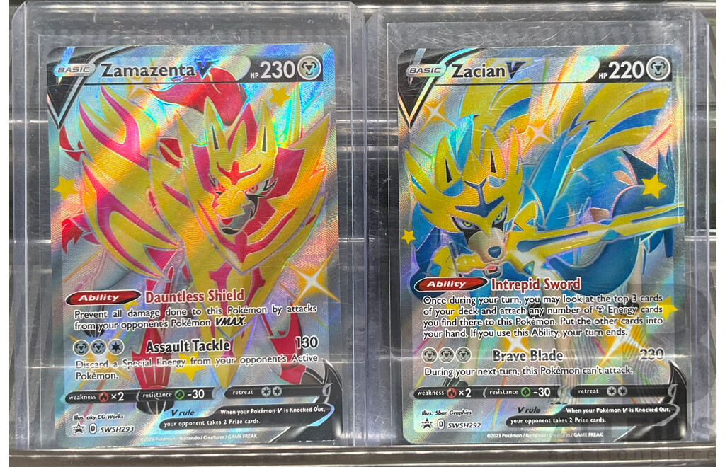 Collection of Nine Pokemon V,Vstar, VMax Trading Cards (JP&EN)